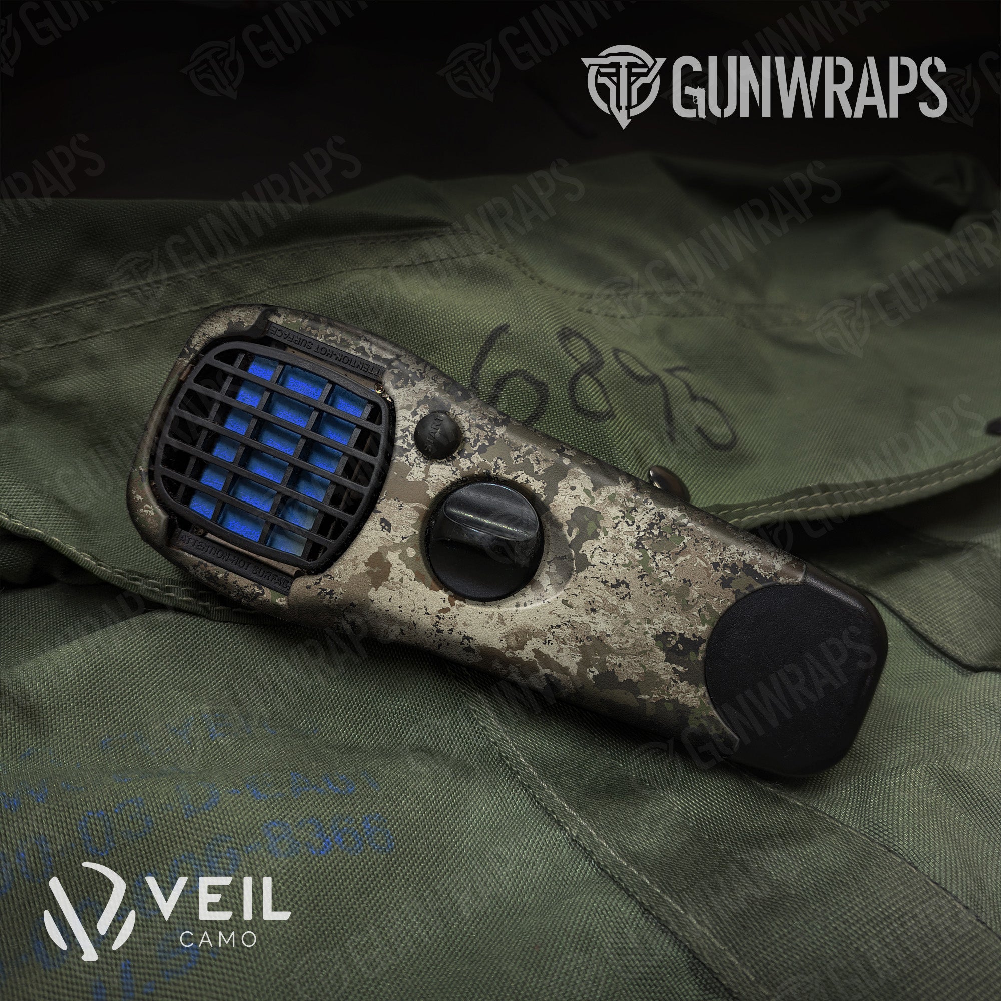 Thermacell Veil Stalker Camo gear skin vinyl wrap