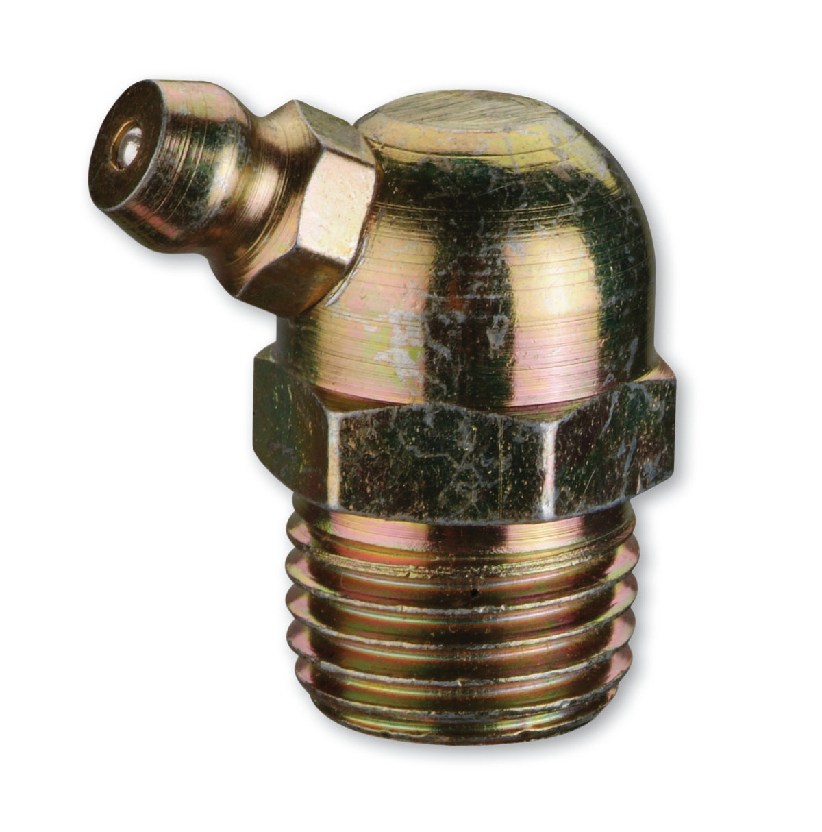 PROLUBE Grease Fitting, M8.0 x 1 mm, 45 Degree (Pack of 5)