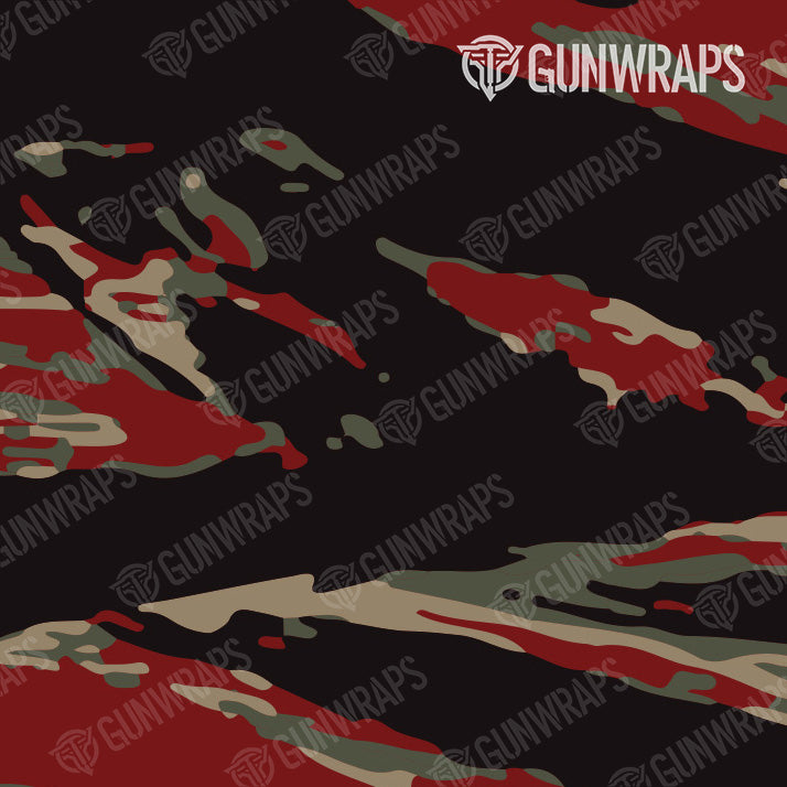 Thermacell Vietnam Tiger Stripe Militant Red gear skin vinyl wrap
