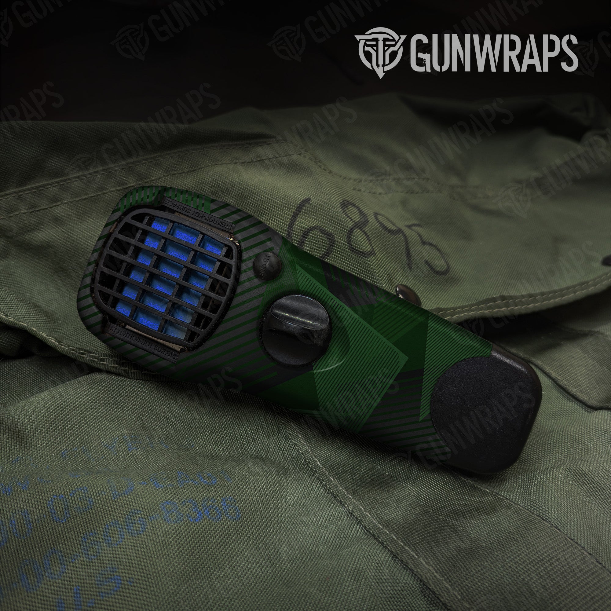 Thermacell Trigon Elite Green gear skin vinyl wrap Sale