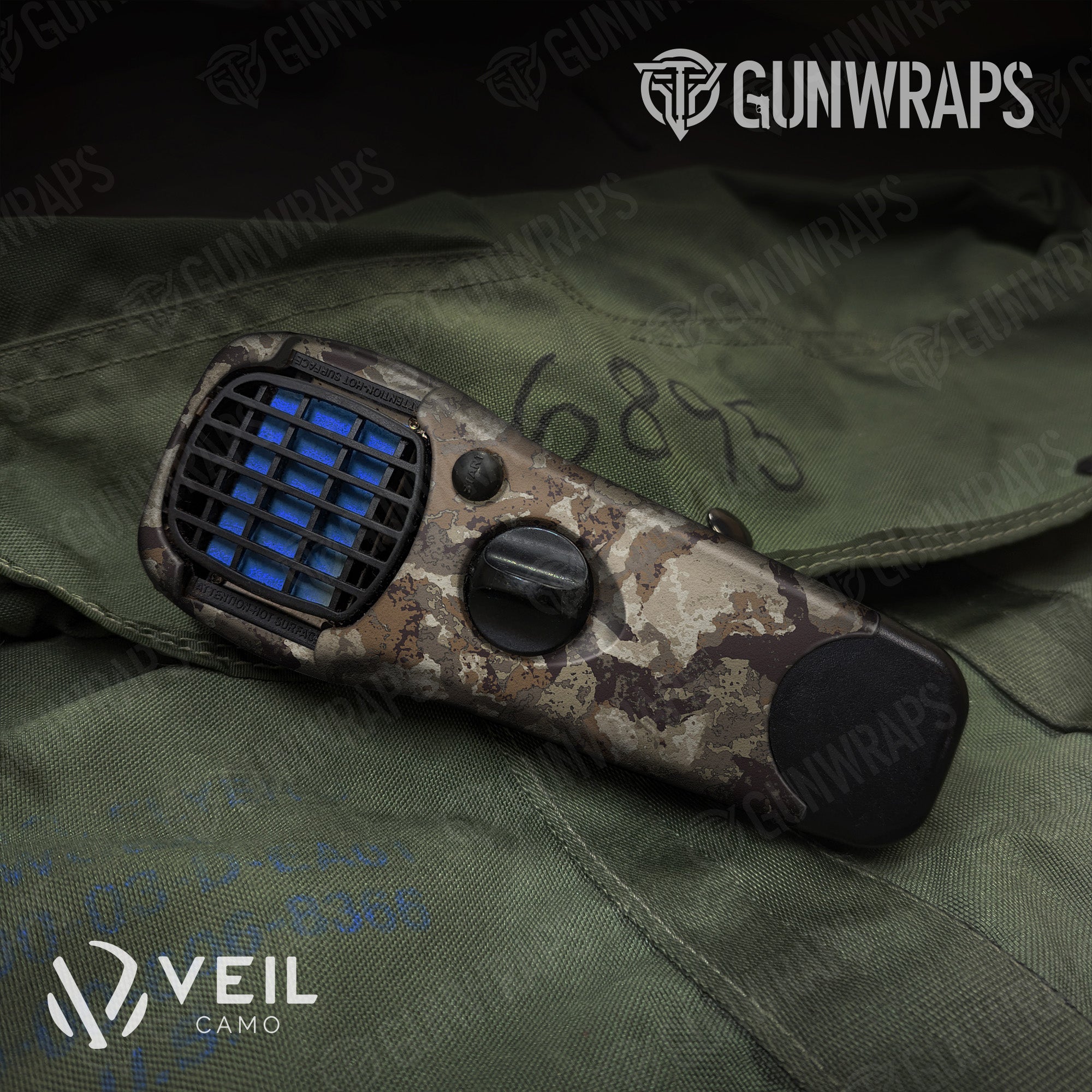 Thermacell Veil Cervidae Camo gear skin vinyl wrap