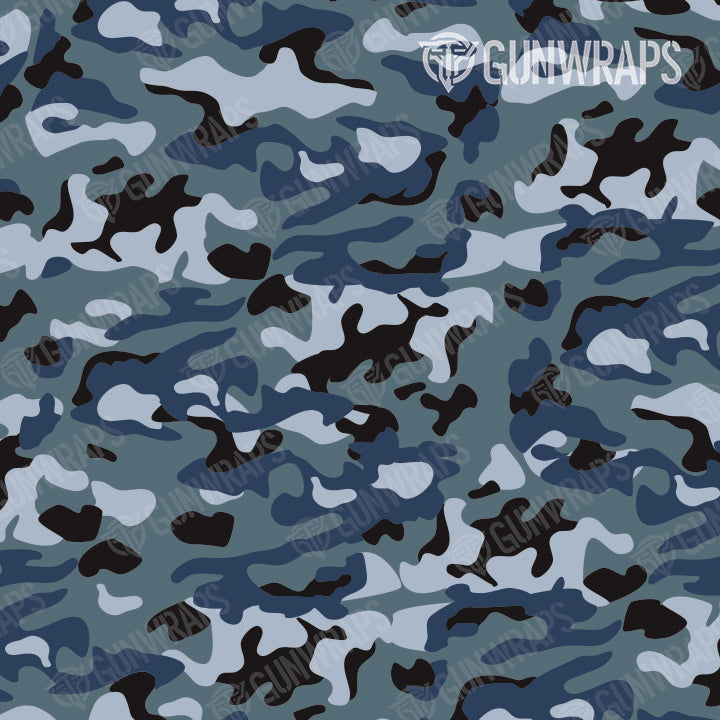 Universal Sheet Classic Navy Camo Gear Skin Vinyl Wrap Supply