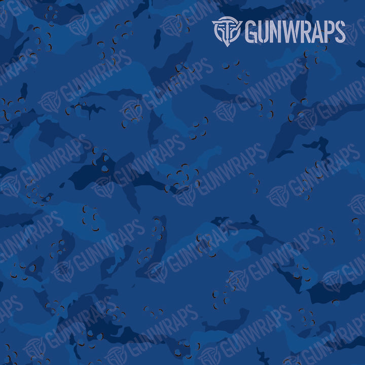 Universal Sheet Battle Storm Elite Blue Camo Gear Skin Vinyl Wrap