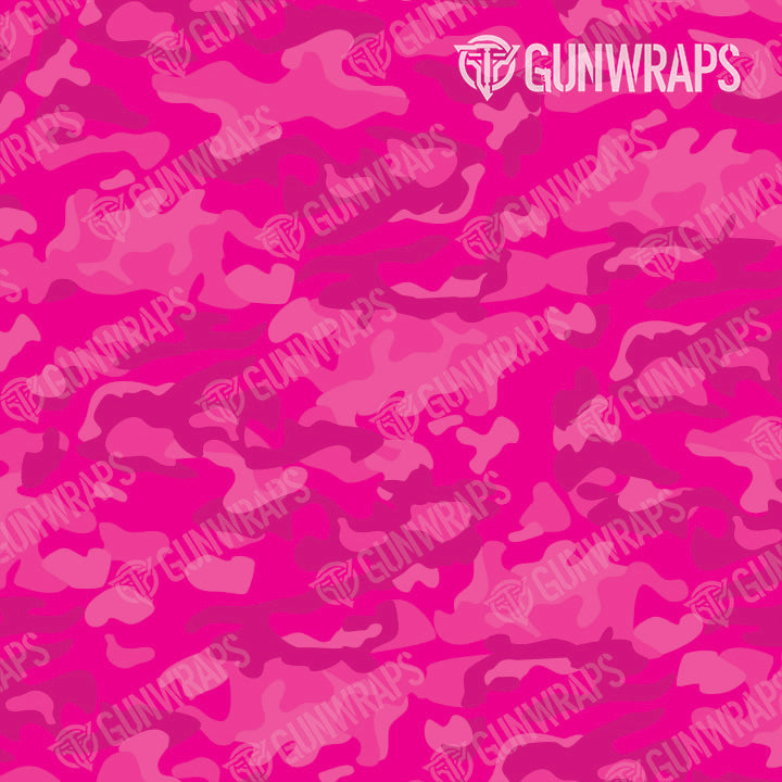 Universal Sheet Classic Elite Magenta Camo Gear Skin Vinyl Wrap