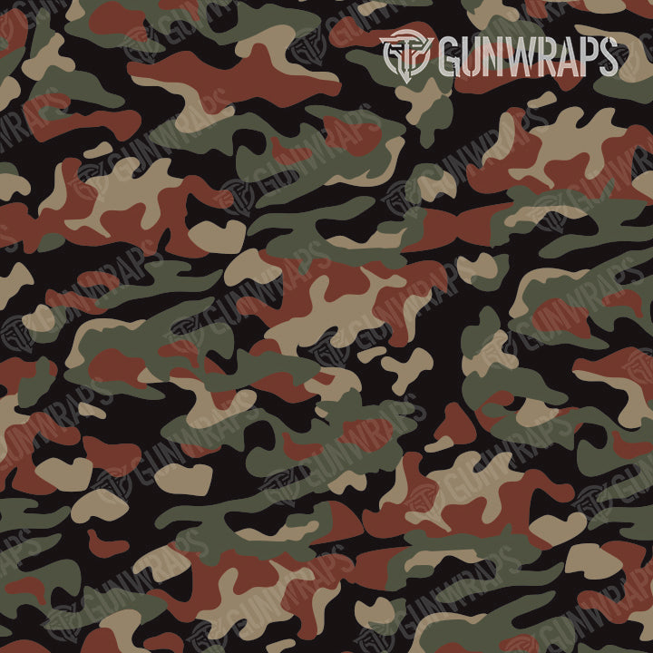 Universal Sheet Classic Militant Copper Camo Gear Skin Vinyl Wrap