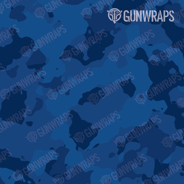 Universal Sheet Cumulus Elite Blue Camo Gear Skin Vinyl Wrap