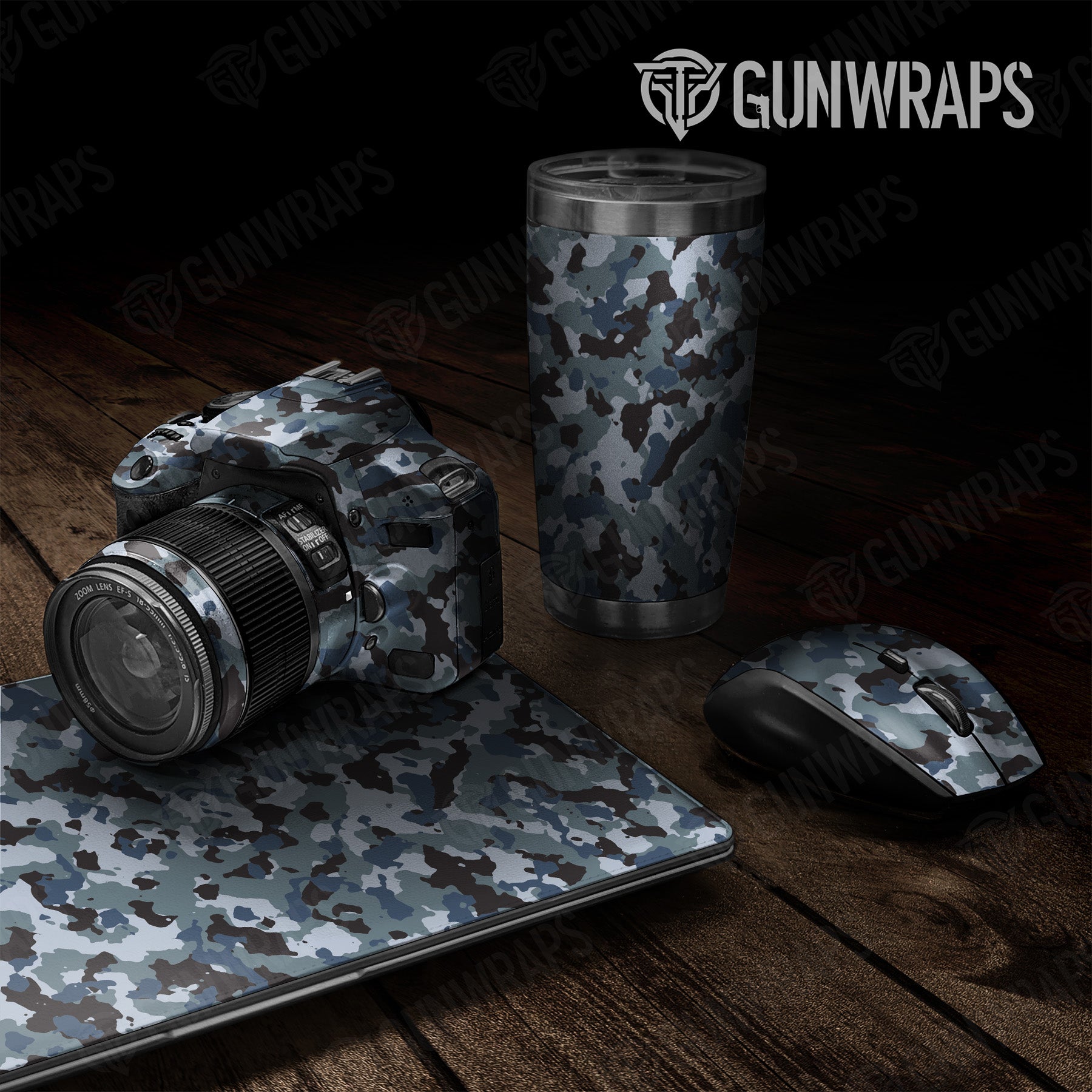 Universal Sheet Cumulus Navy Camo Gear Skin Vinyl Wrap Online Hot Sale