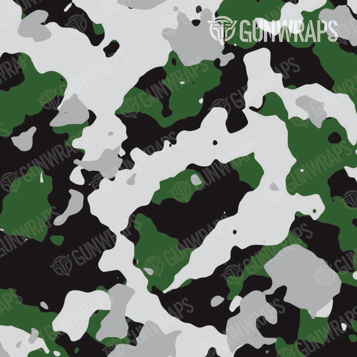 Universal Sheet Cumulus Green Tiger Camo Gear Skin Vinyl Wrap