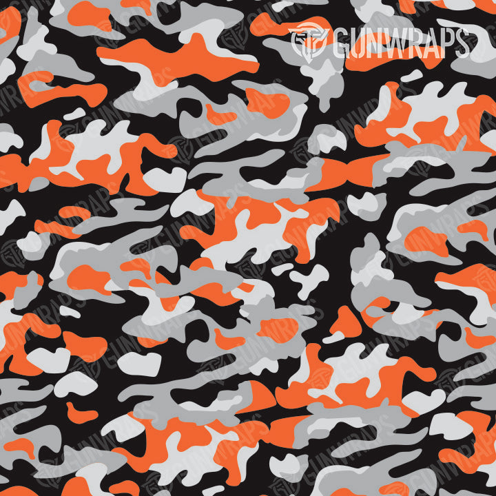 Universal Sheet Classic Orange Tiger Camo Gear Skin Vinyl Wrap Hot on Sale