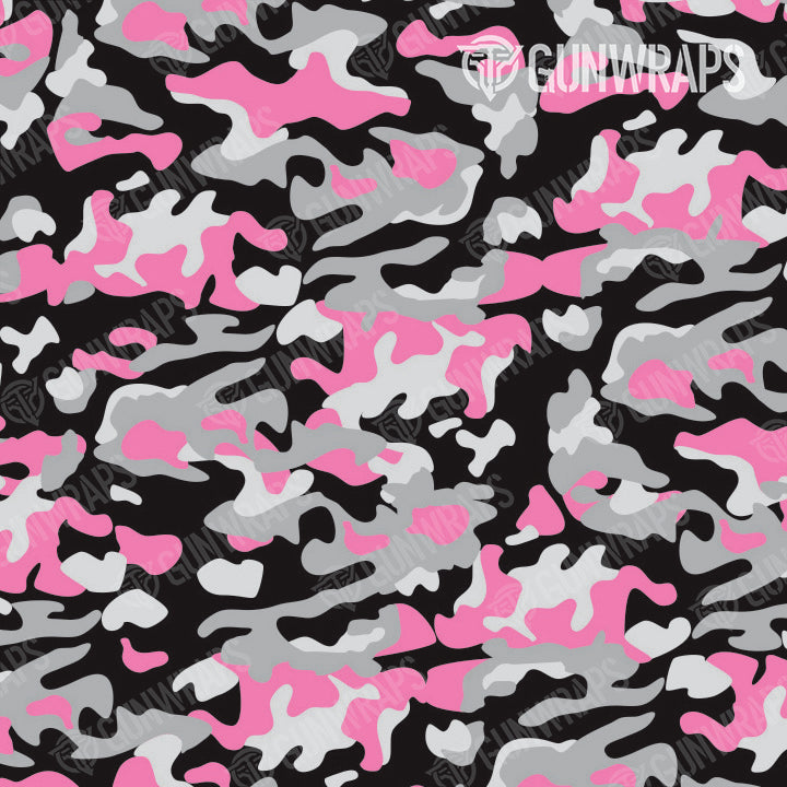 Universal Sheet Classic Pink Tiger Camo Gear Skin Vinyl Wrap