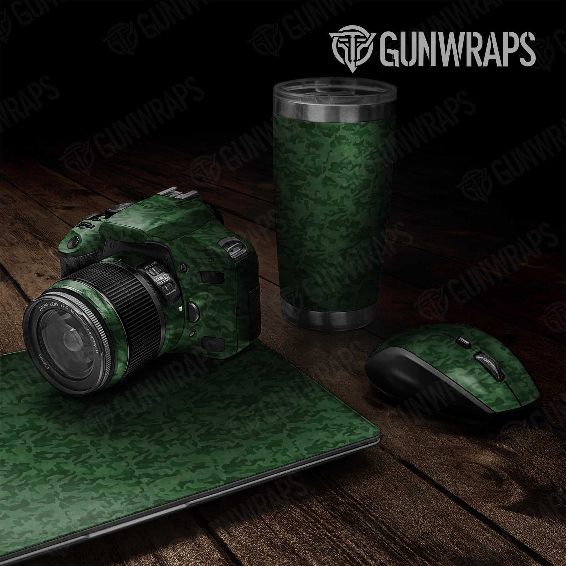 Universal Sheet Classic Elite Green Camo Gear Skin Vinyl Wrap Sale