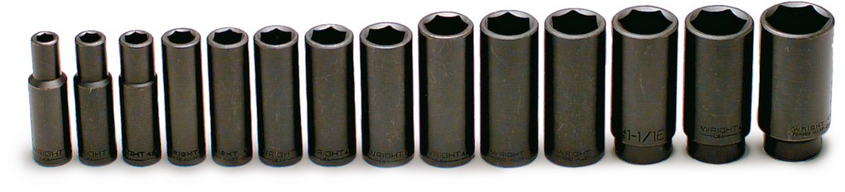 1/2″ Drive 14 Piece 6 Point Deep Impact Socket Set 3/8″ – 1-1/4″ (407WR) Online