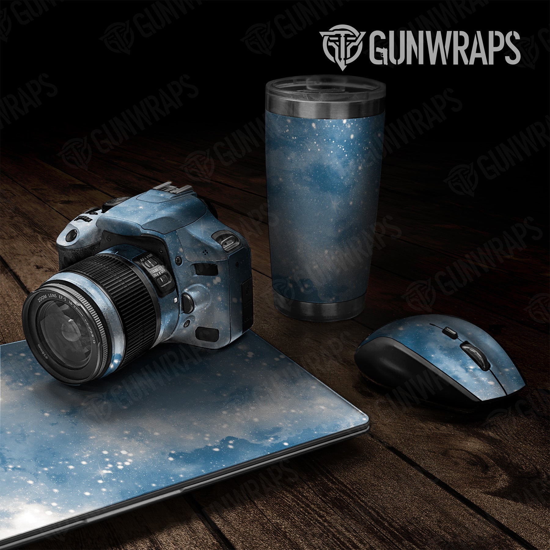Universal Sheet Galaxy Light Blue Gear Skin Vinyl Wrap Sale