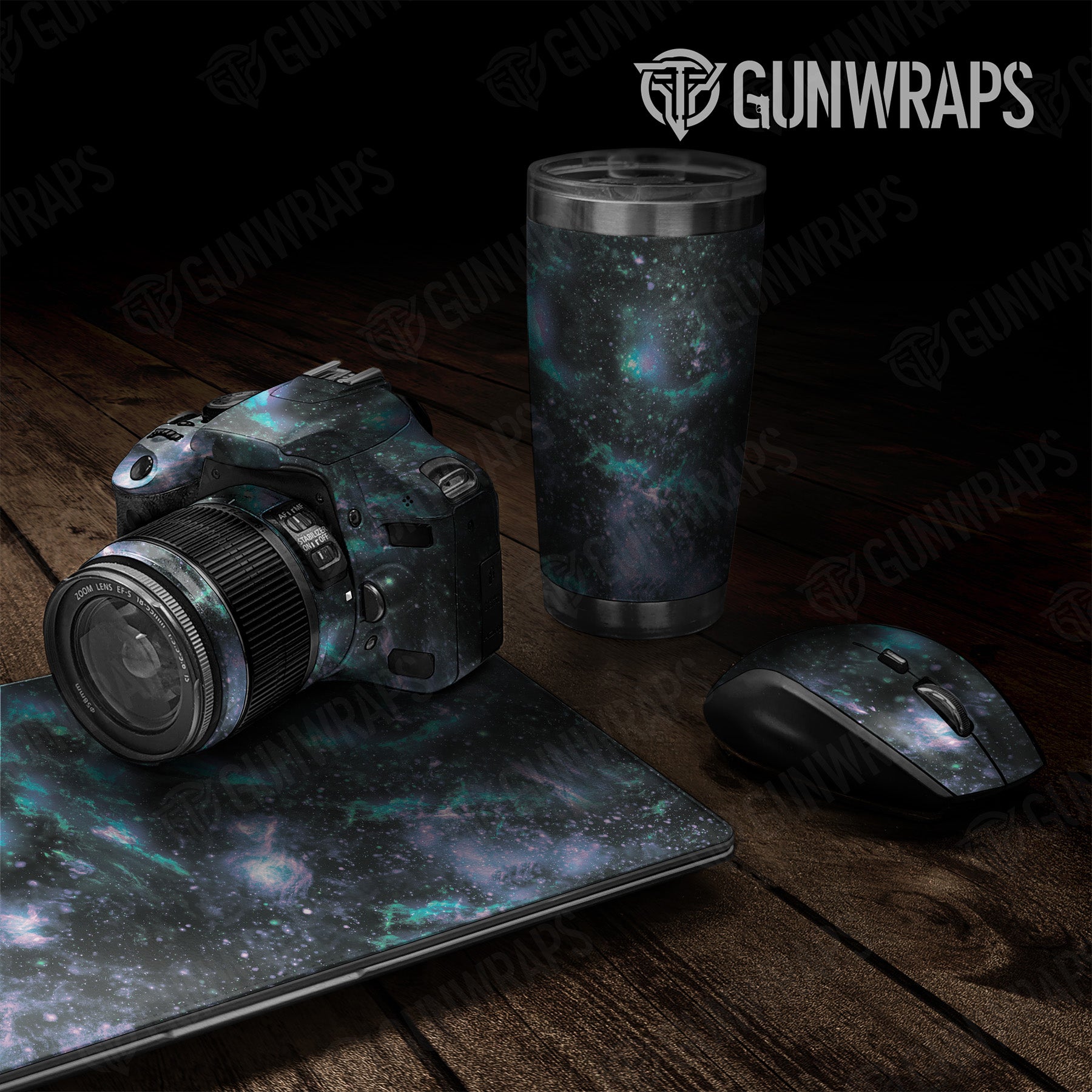 Universal Sheet Galaxy Retro Gear Skin Vinyl Wrap