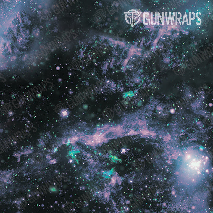 Universal Sheet Galaxy Retro Gear Skin Vinyl Wrap