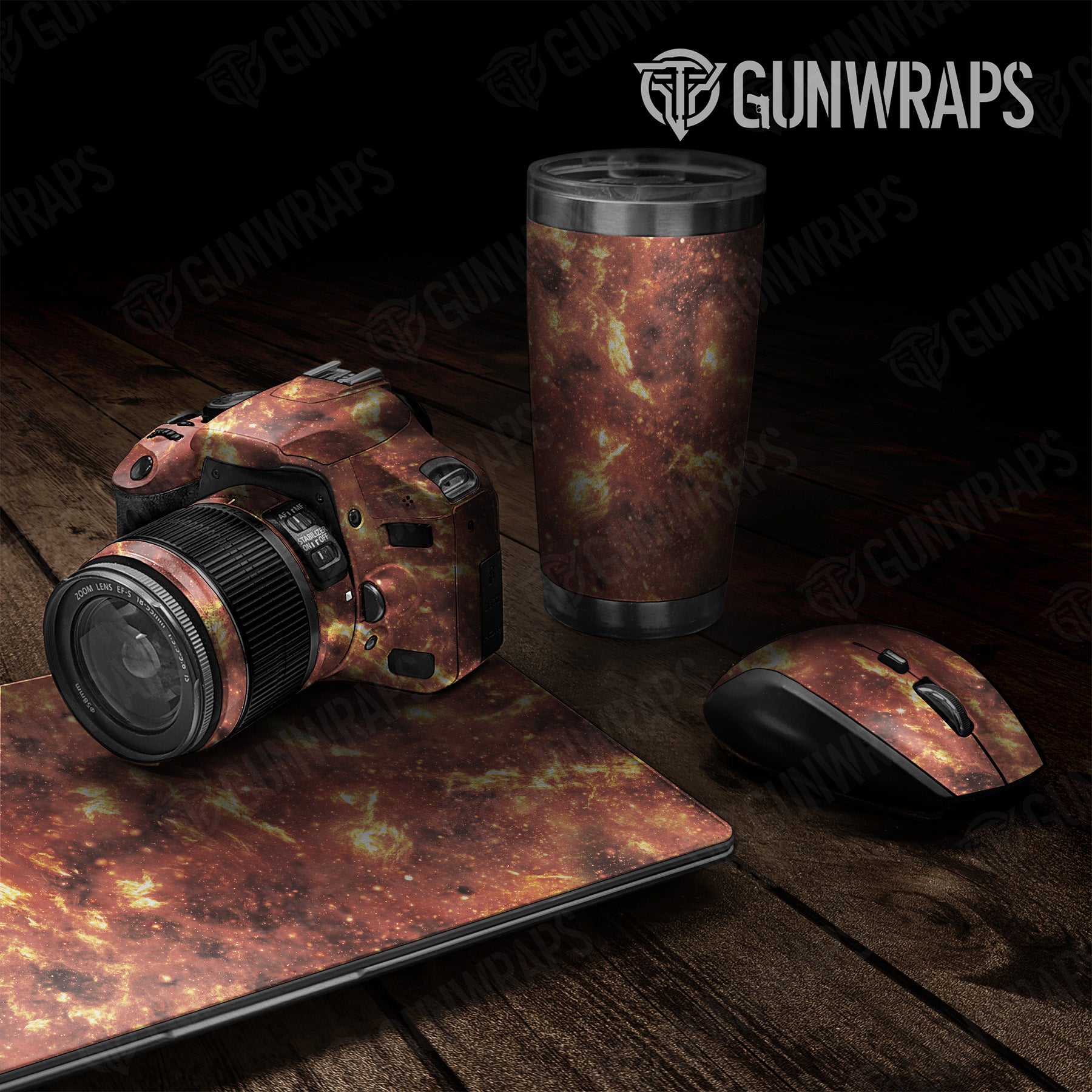 Universal Sheet Galaxy Solar Flare Gear Skin Vinyl Wrap