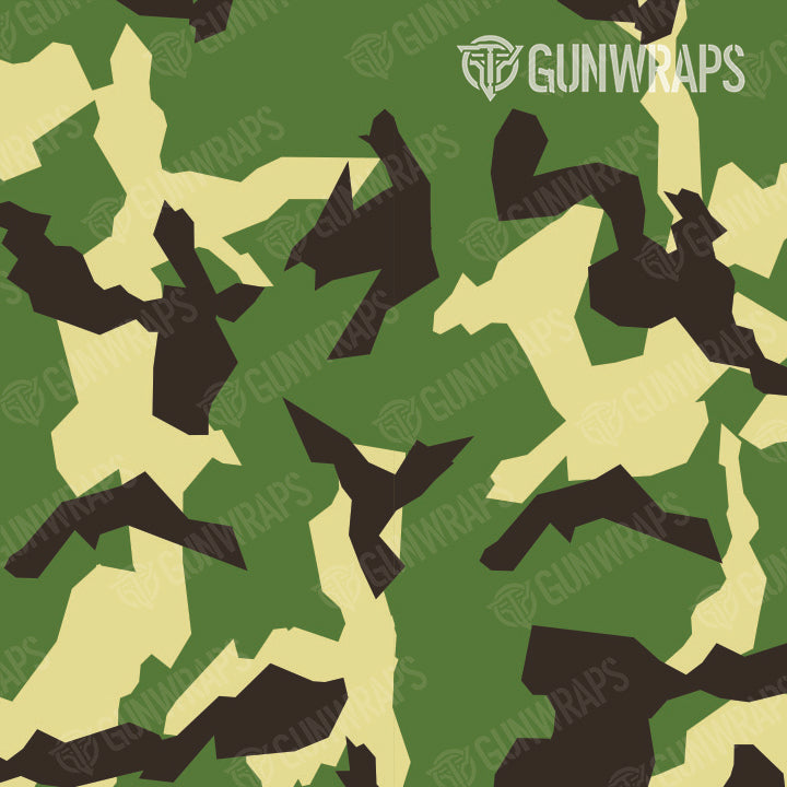 Universal Sheet Erratic Jungle Camo Gear Skin Vinyl Wrap