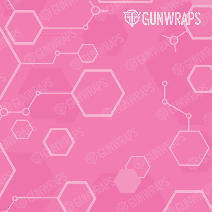 Universal Sheet Hex DNA Elite Pink Gear Skin Vinyl Wrap