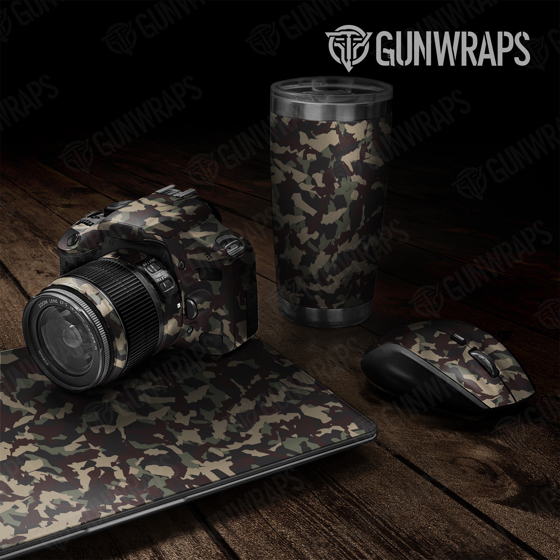 Universal Sheet Erratic Militant Blood Camo Gear Skin Vinyl Wrap Supply