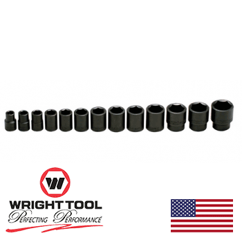 1/2″ Drive 13 Piece Impact Socket Set 7/16″ – 1-1/4″ (415WR)