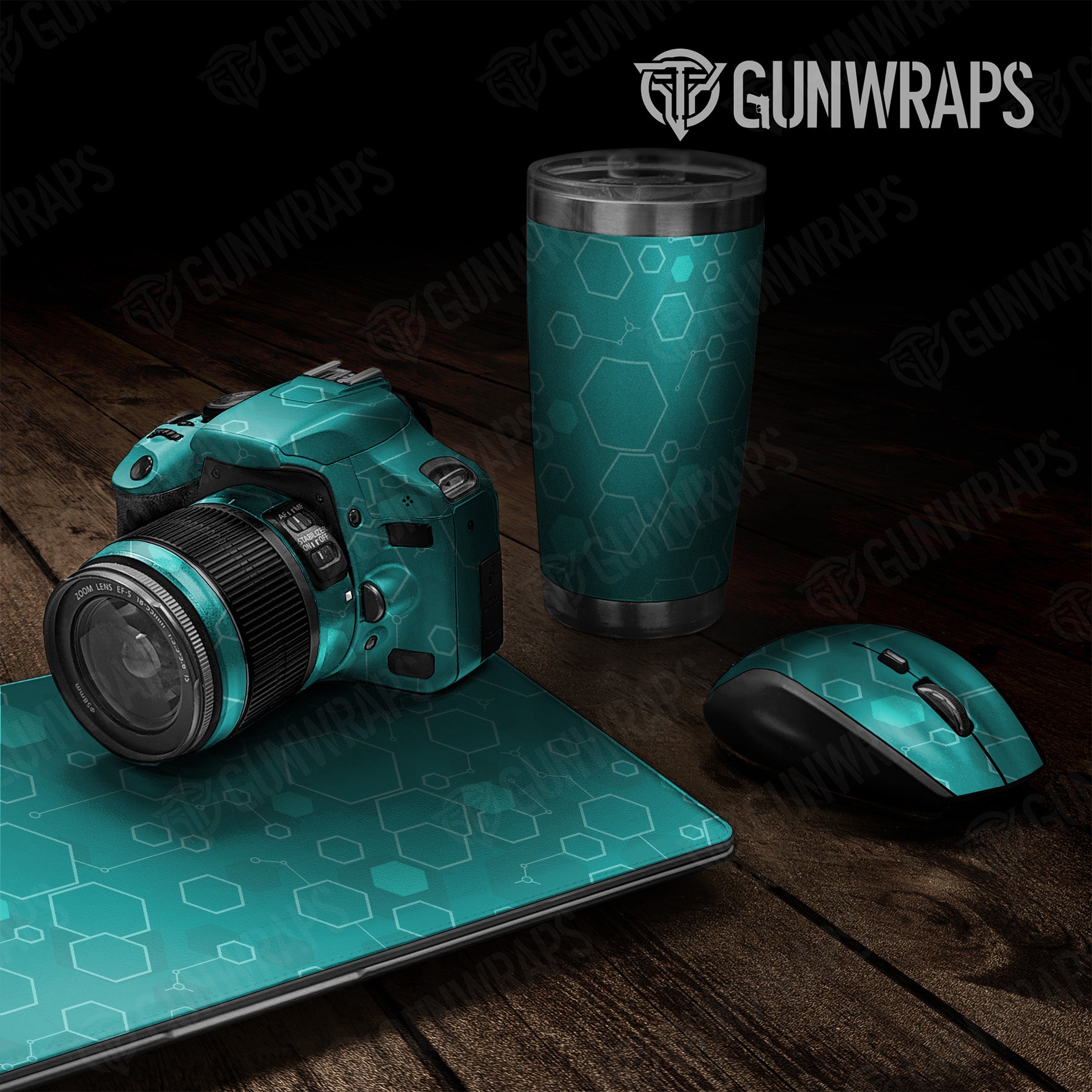 Universal Sheet Hex DNA Elite Tiffany Blue Gear Skin Vinyl Wrap Hot on Sale