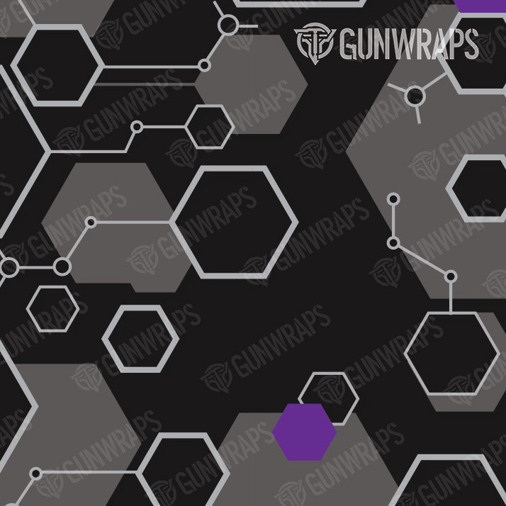 Universal Sheet Hex DNA Purple Gear Skin Vinyl Wrap Online Hot Sale