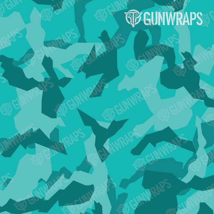 Universal Sheet Erratic Elite Tiffany Blue Camo Gear Skin Vinyl Wrap Online