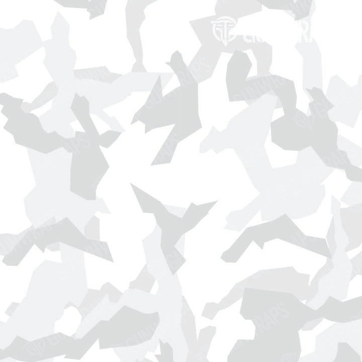 Universal Sheet Erratic Elite White Camo Gear Skin Vinyl Wrap