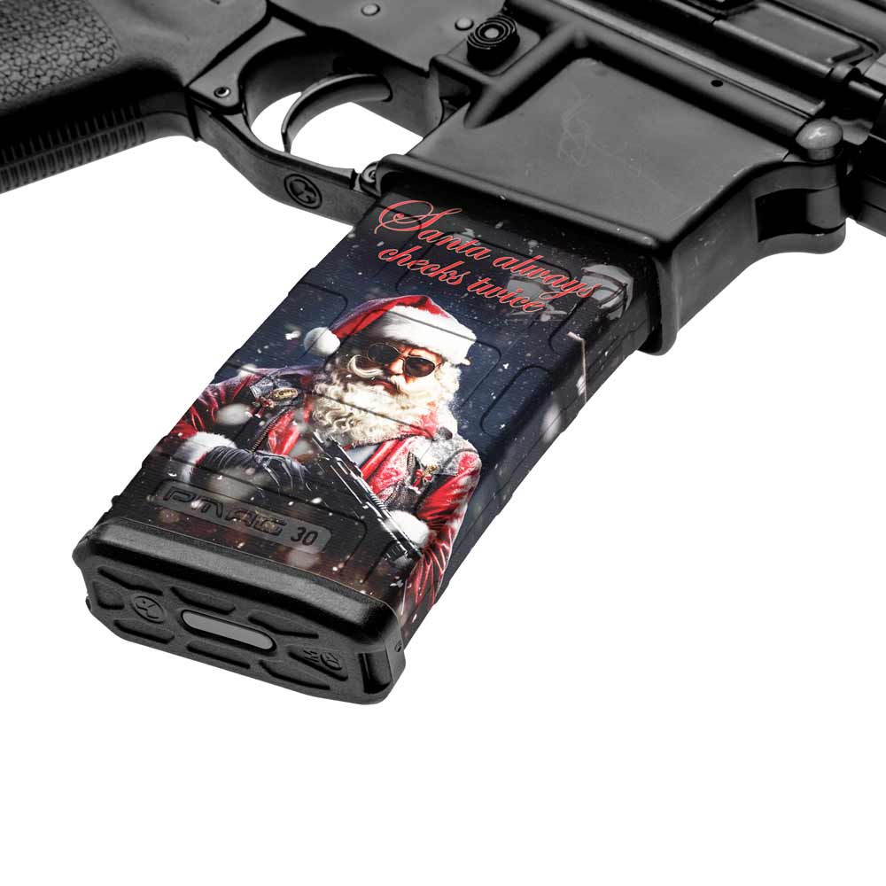 AR-15 Mag Skin (Bad Santa) Online Hot Sale