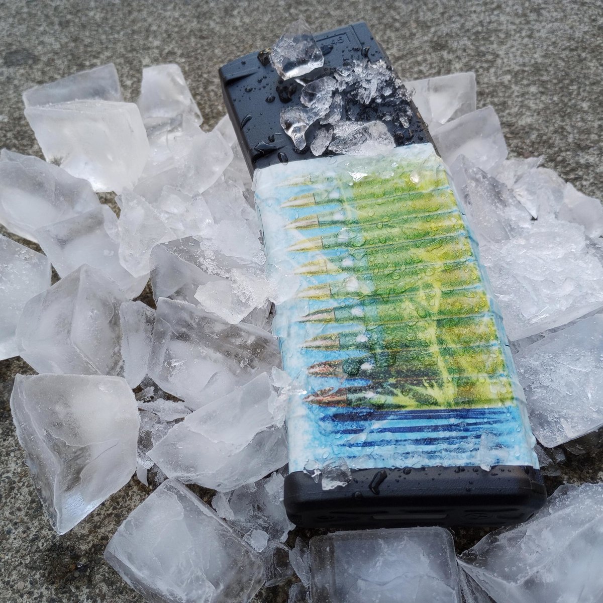 AR-15 Mag Skin (Ammo On Ice) Online Hot Sale