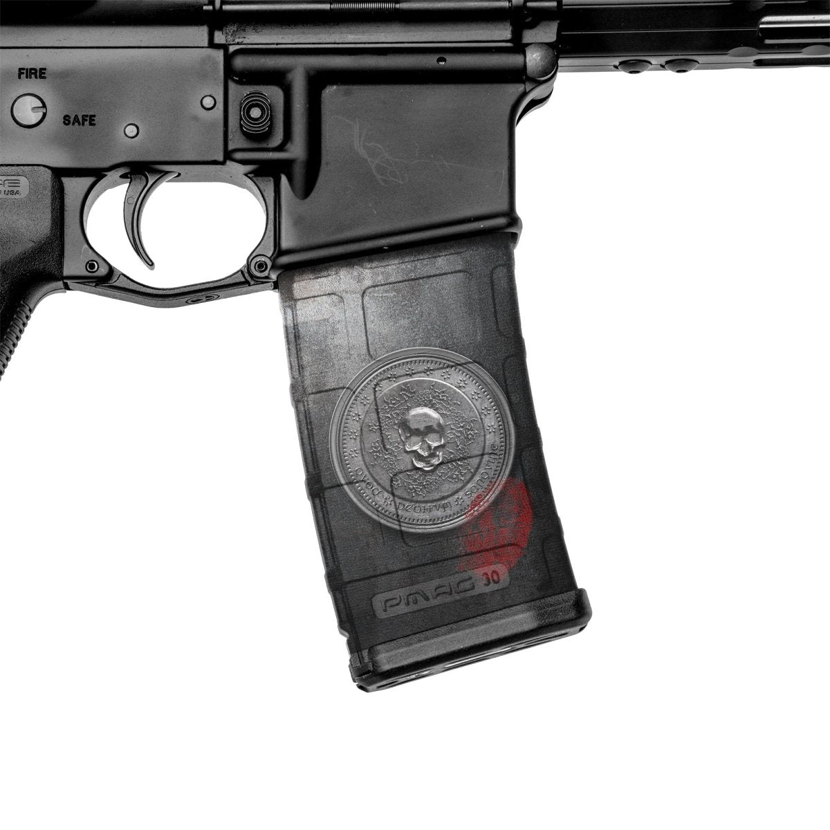 AR-15 Mag Skin (Blood Oath Marker)