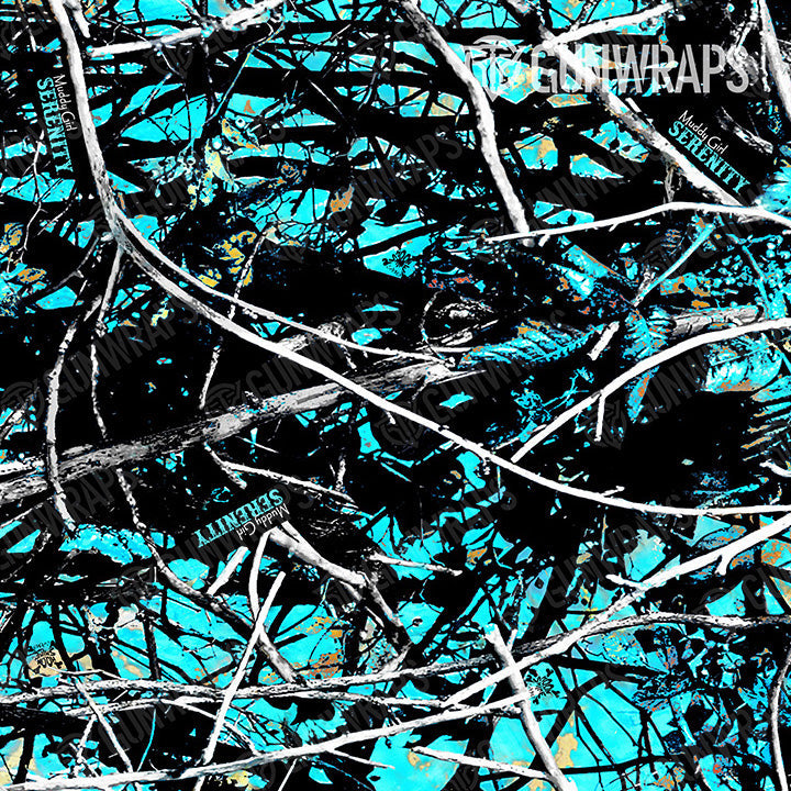 Universal Sheet Muddy Girl Serenity Camo Gear Skin Vinyl Wrap