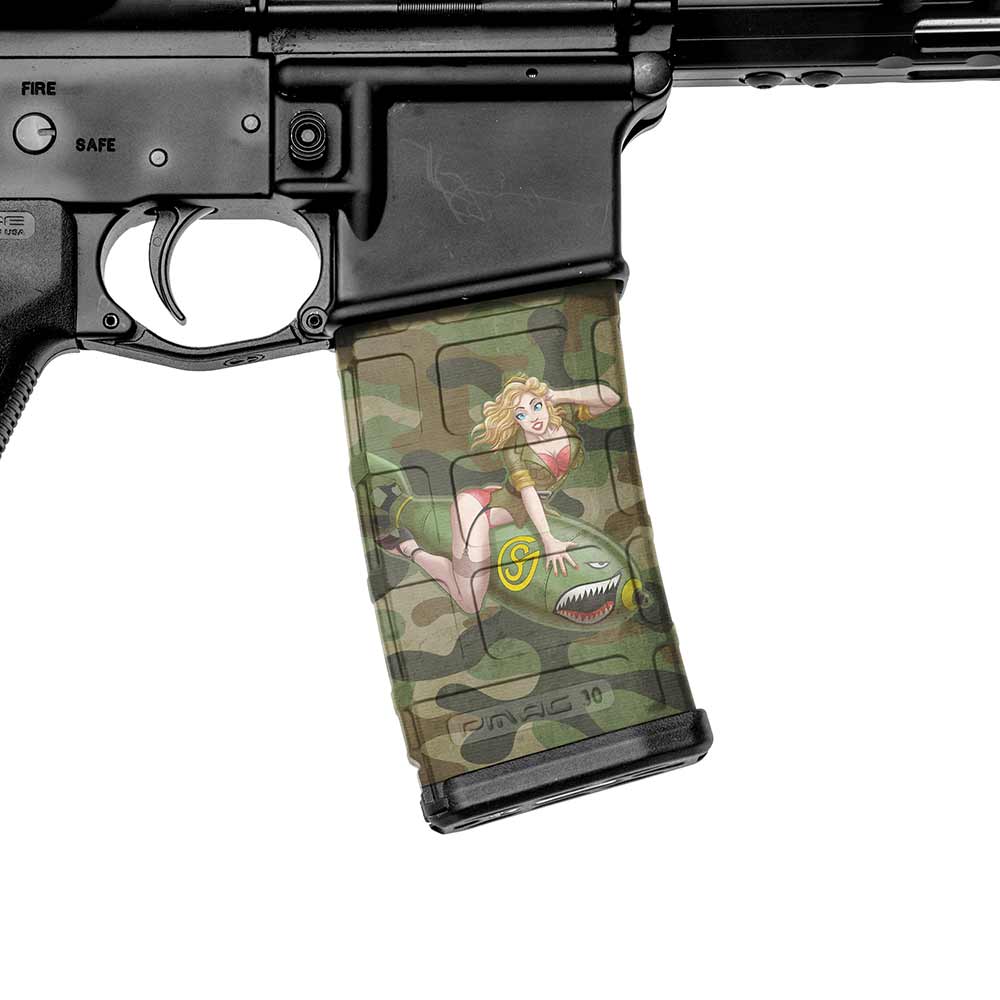 AR-15 Mag Skin (Bombshell Blonde) Fashion