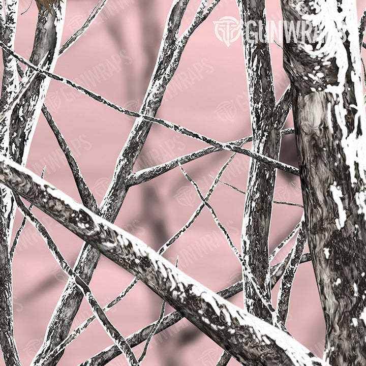 Universal Sheet Nature Pink Snowstorm Camo Gear Skin Vinyl Wrap