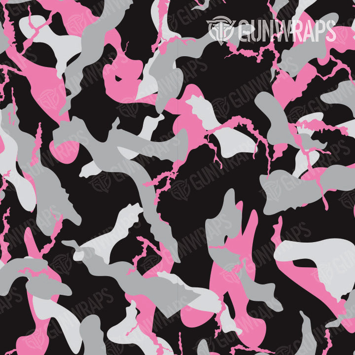 Universal Sheet Ragged Pink Tiger Camo Gear Skin Vinyl Wrap