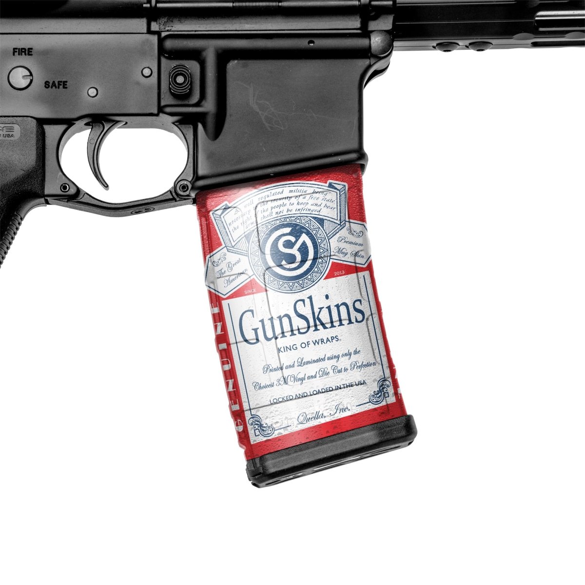 AR-15 Mag Skin (Beer Can)