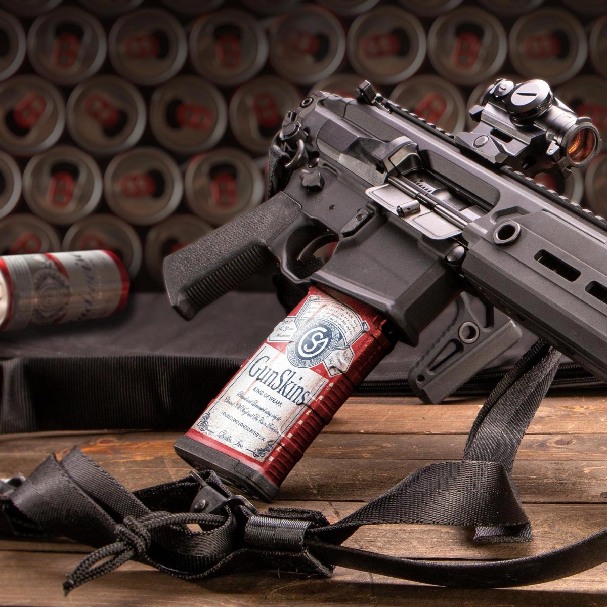AR-15 Mag Skin (Beer Can)