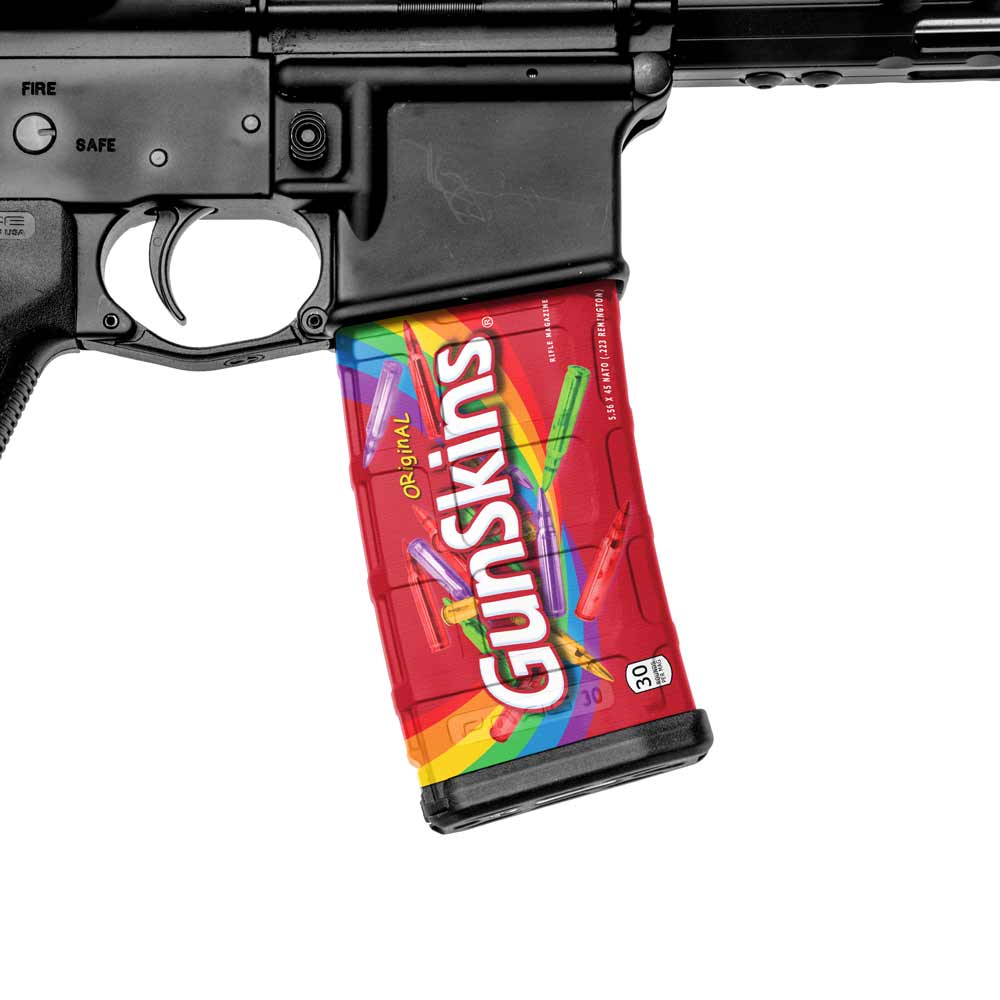 AR-15 Mag Skin (Unload the Rainbow)