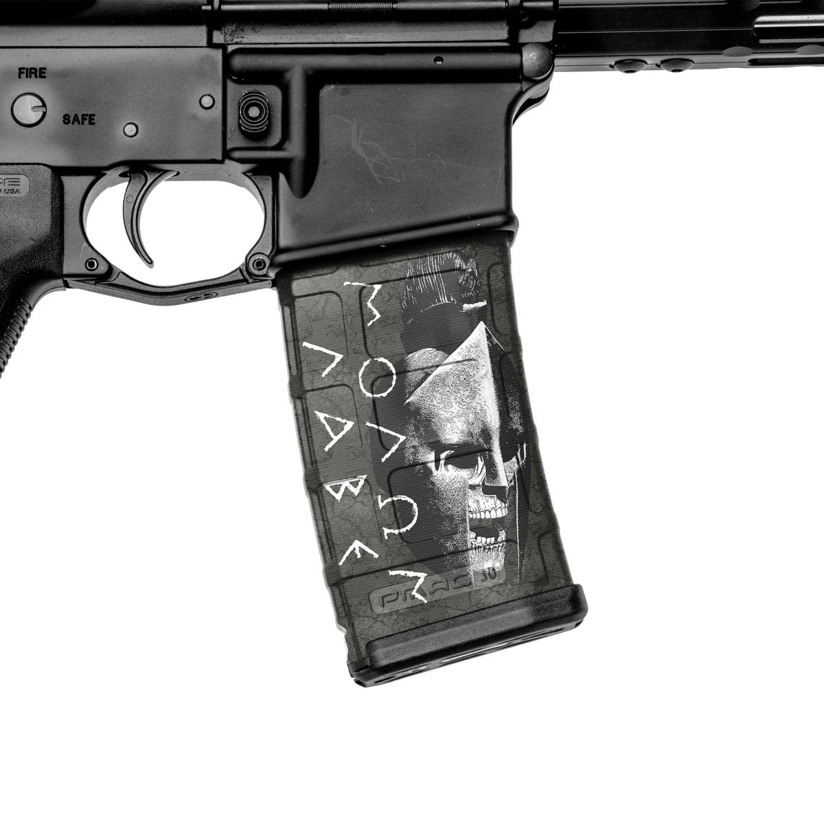 AR-15 Mag Skin (Molon Labe Black)