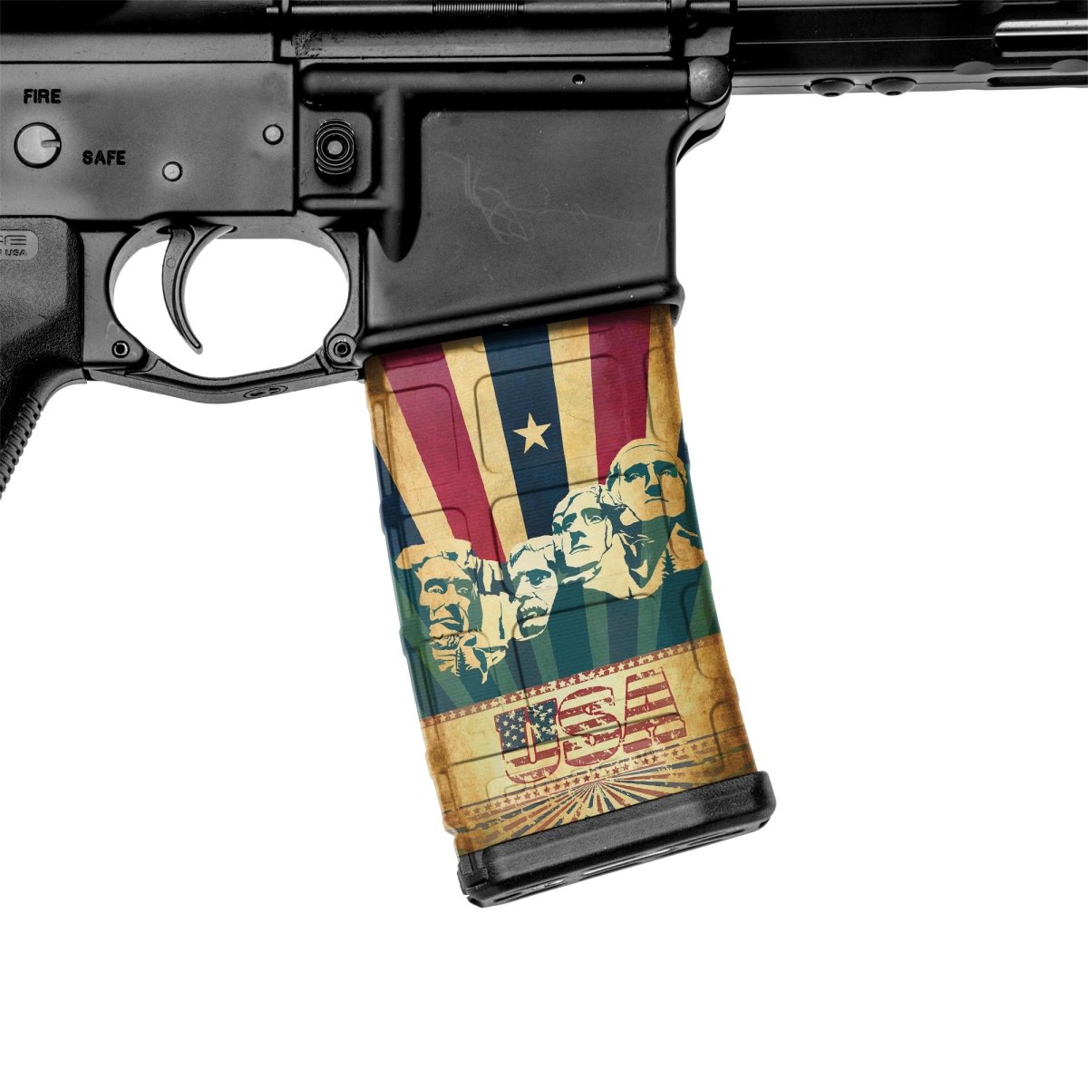 AR-15 Mag Skin (Mt Rushmore) Hot on Sale