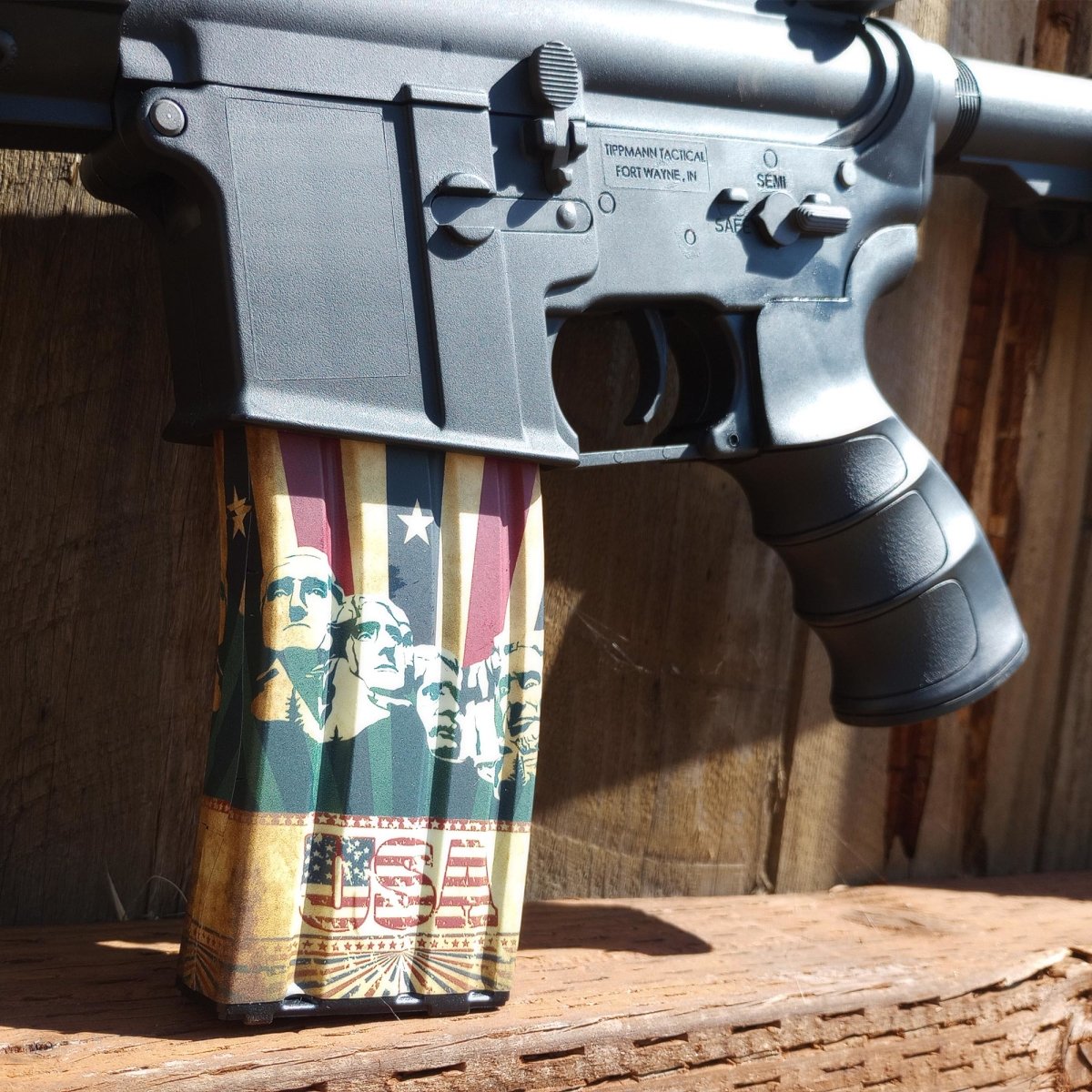AR-15 Mag Skin (Mt Rushmore) Hot on Sale