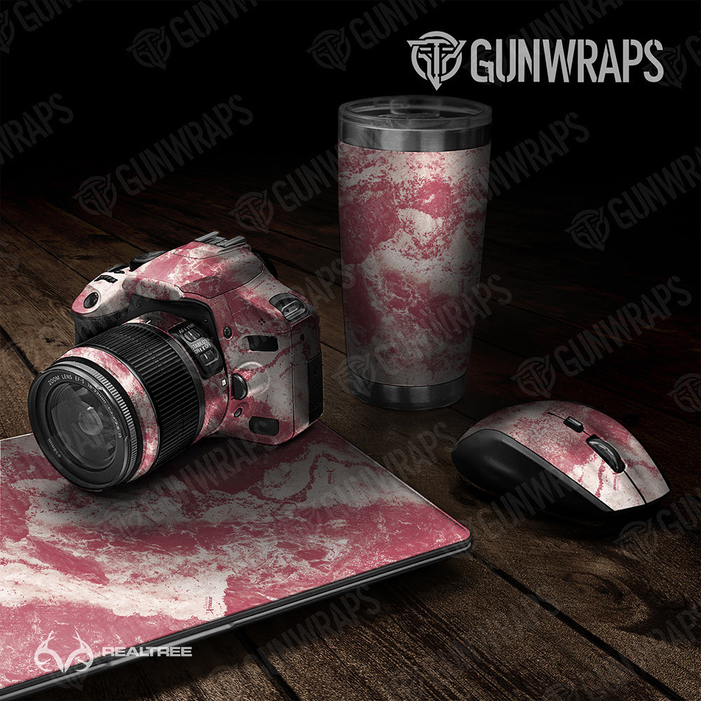 Universal Sheet Realtree XTREME Viva Magenta Camo Gear Skin Vinyl Wrap on Sale