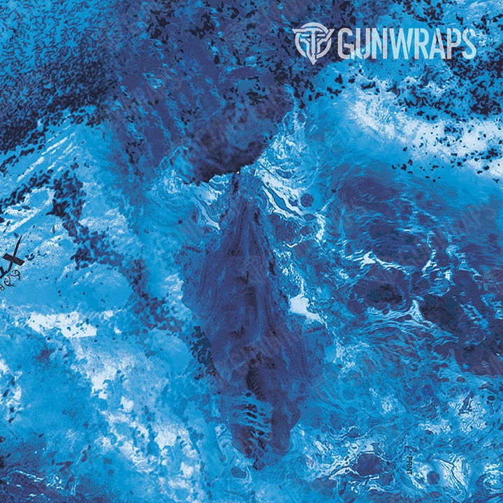 Universal Sheet Realtree XTREME Dark Blue Camo Gear Skin Vinyl Wrap