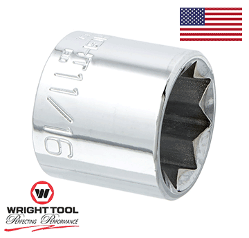 11/16″ – 3/8″ Dr. Special 8 Pt. Standard Sockets #3322 (3322WR) Online Sale