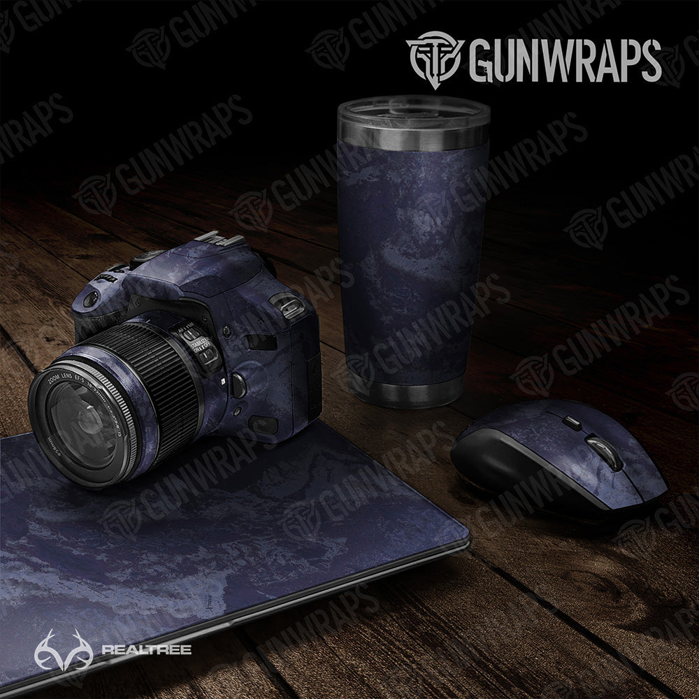Universal Sheet Realtree XTREME Deep Sea Camo Gear Skin Vinyl Wrap