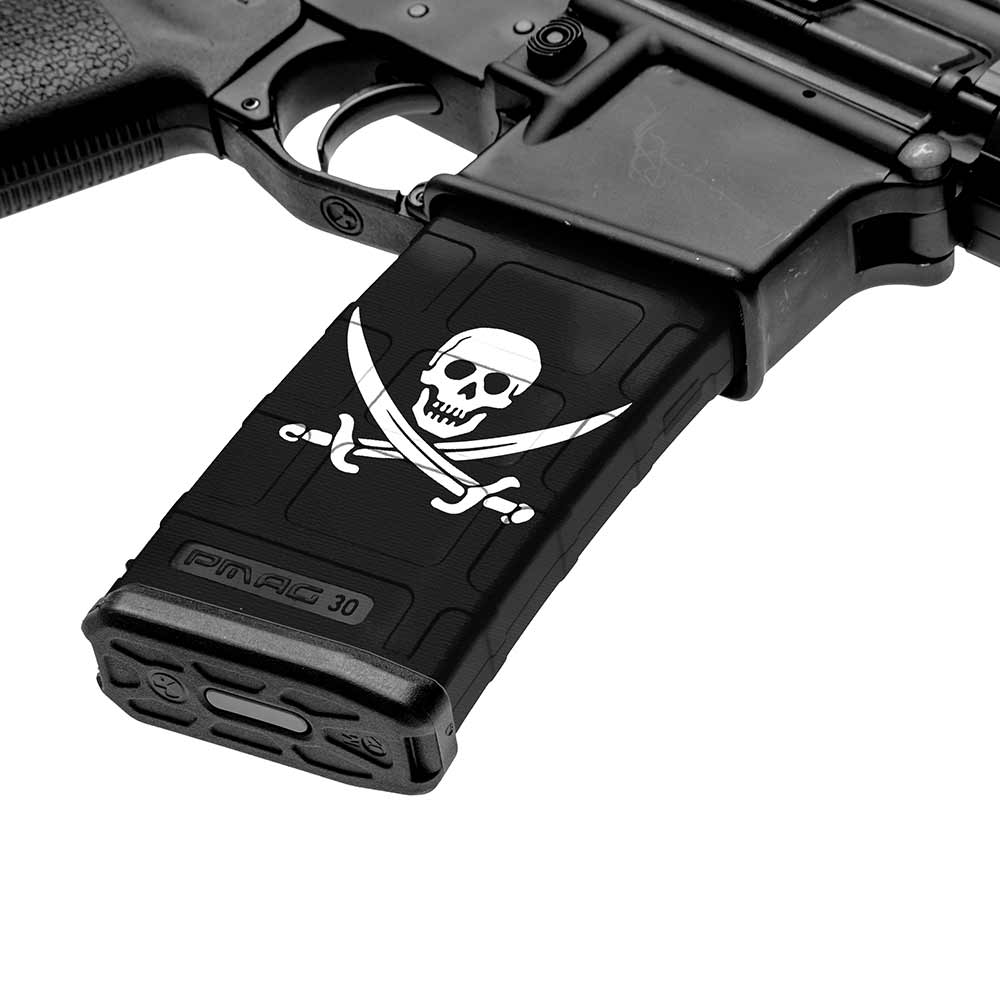 AR-15 Mag Skin (Jolly Roger)