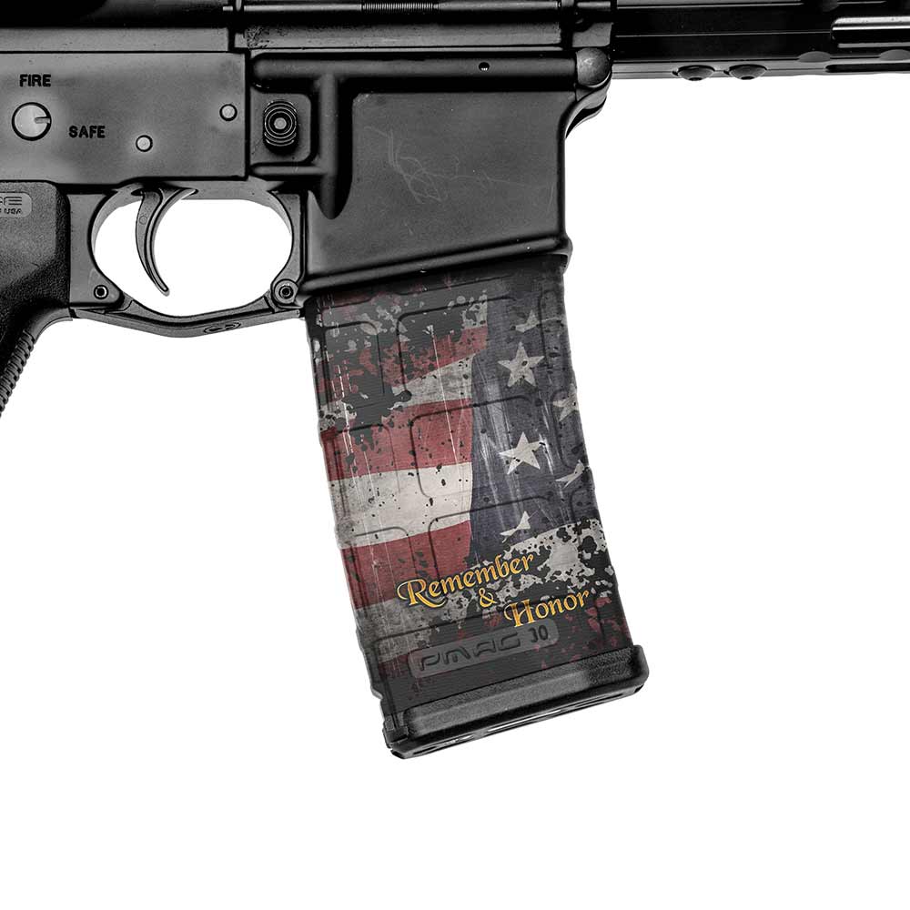 AR-15 Mag Skin (Remember and Honor) Supply