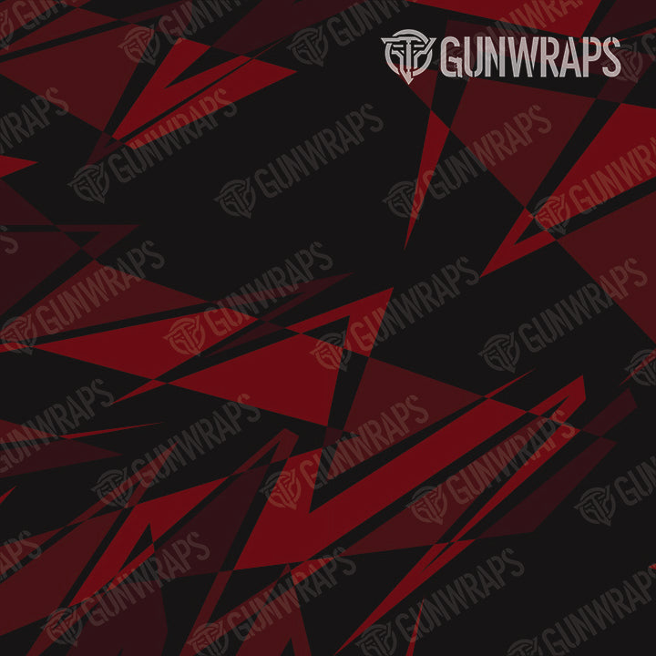 Universal Sheet Sharp Vampire Red Camo Gear Skin Vinyl Wrap