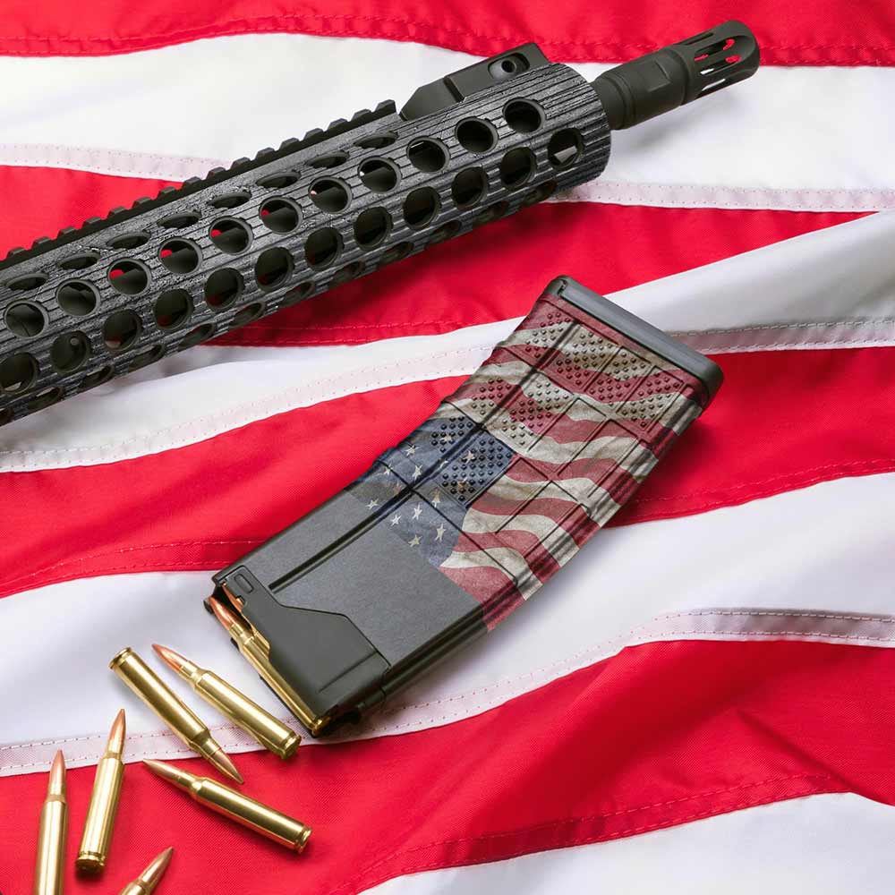 AR-15 Mag Skin (Star Spangled Banner) Online Sale