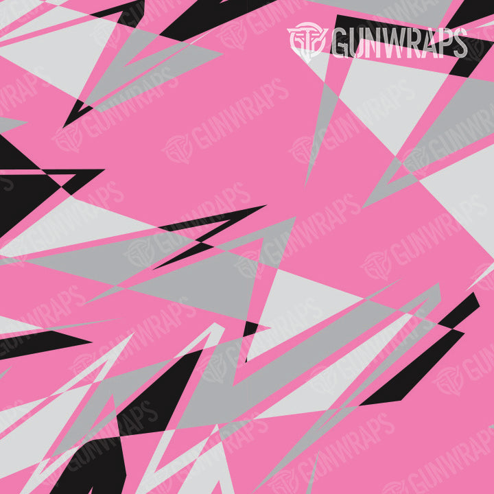 Universal Sheet Sharp Pink Tiger Camo Gear Skin Vinyl Wrap